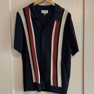 Goodfellow & Co Knit Camp Collar Sweater Polo